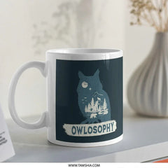 Owlosophy Owl Mug Perfect for Coffee Lovers Product