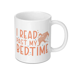 I Read Past My Bedtime Mug, Book Lover Gift, Reading Enthusiast Mug, Funny Reader Mug, Bookworm Present, Gift for Bookish Friend - Tawshia