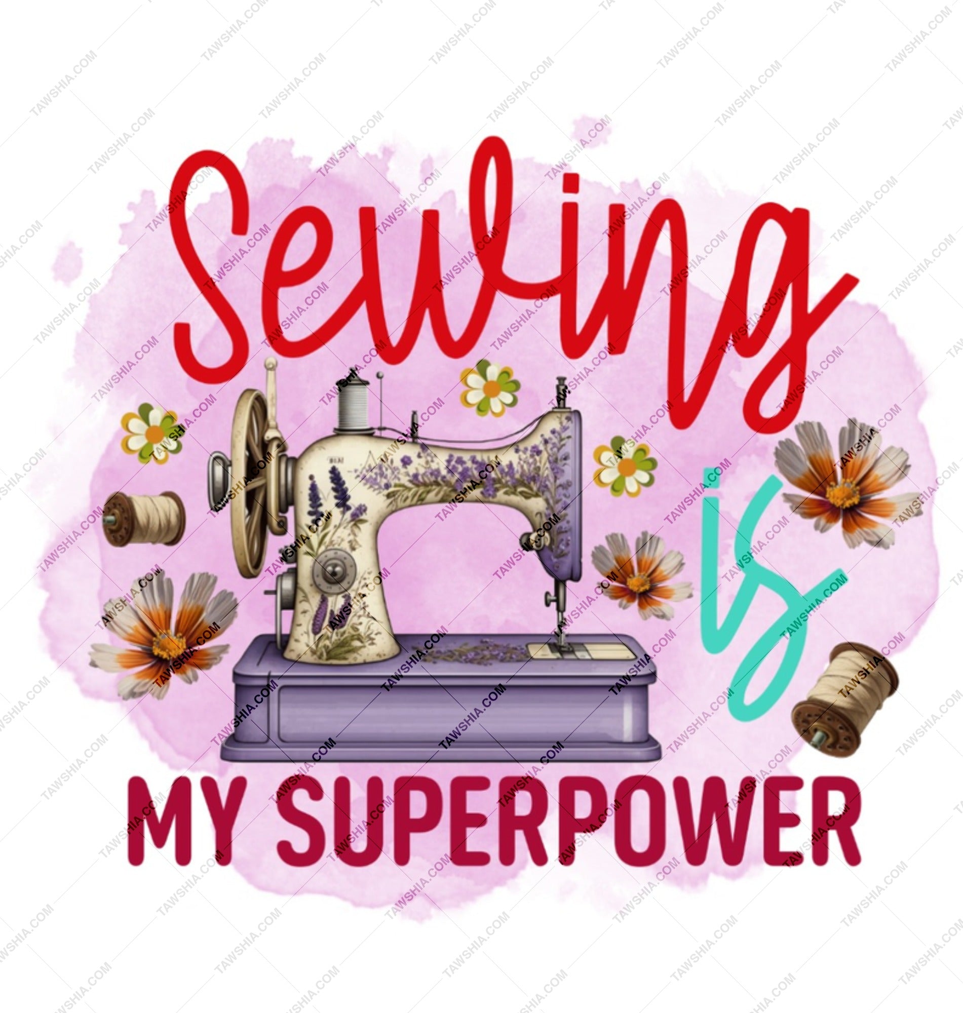 Sewing Mug, Sewing is My Superpower, Sewing Machine, Craft Mug, Seamstress Gift, Sewing Lover, Hobby Mug, Personalized Mug, Unique Mug - Tawshia
