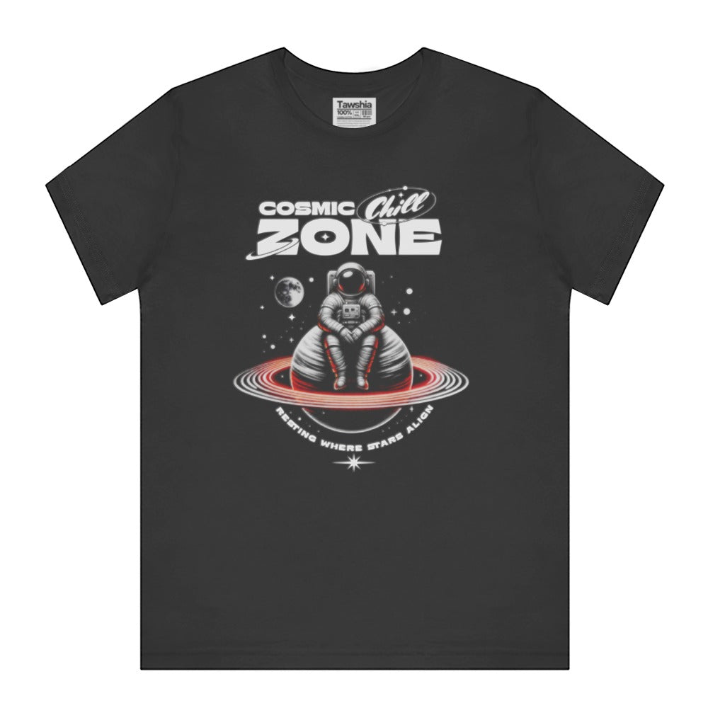 Cosmic Chill Zone Relaxing Astronaut T-Shirt product