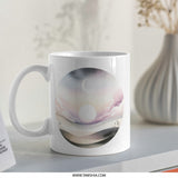 Watercolor Moon Mug, Celestial Landscape, Dreamy Sky Coffee Cup, Night Sky Art, Aesthetic Mug, Gift for Dreamers, Unique Coffee Mugs - Tawshia