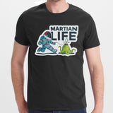 Martian Life Graphic Tee for Space Enthusiast product