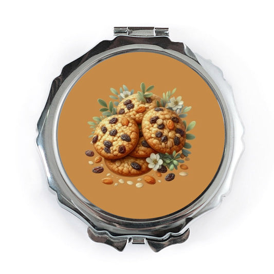 Cookies Pocket Mirror, Cute Food Mirror, Unique Gift, Cosmetic Mirror, Travel Mirror, Stocking Stuffer, Baking Lover Gift - Tawshia