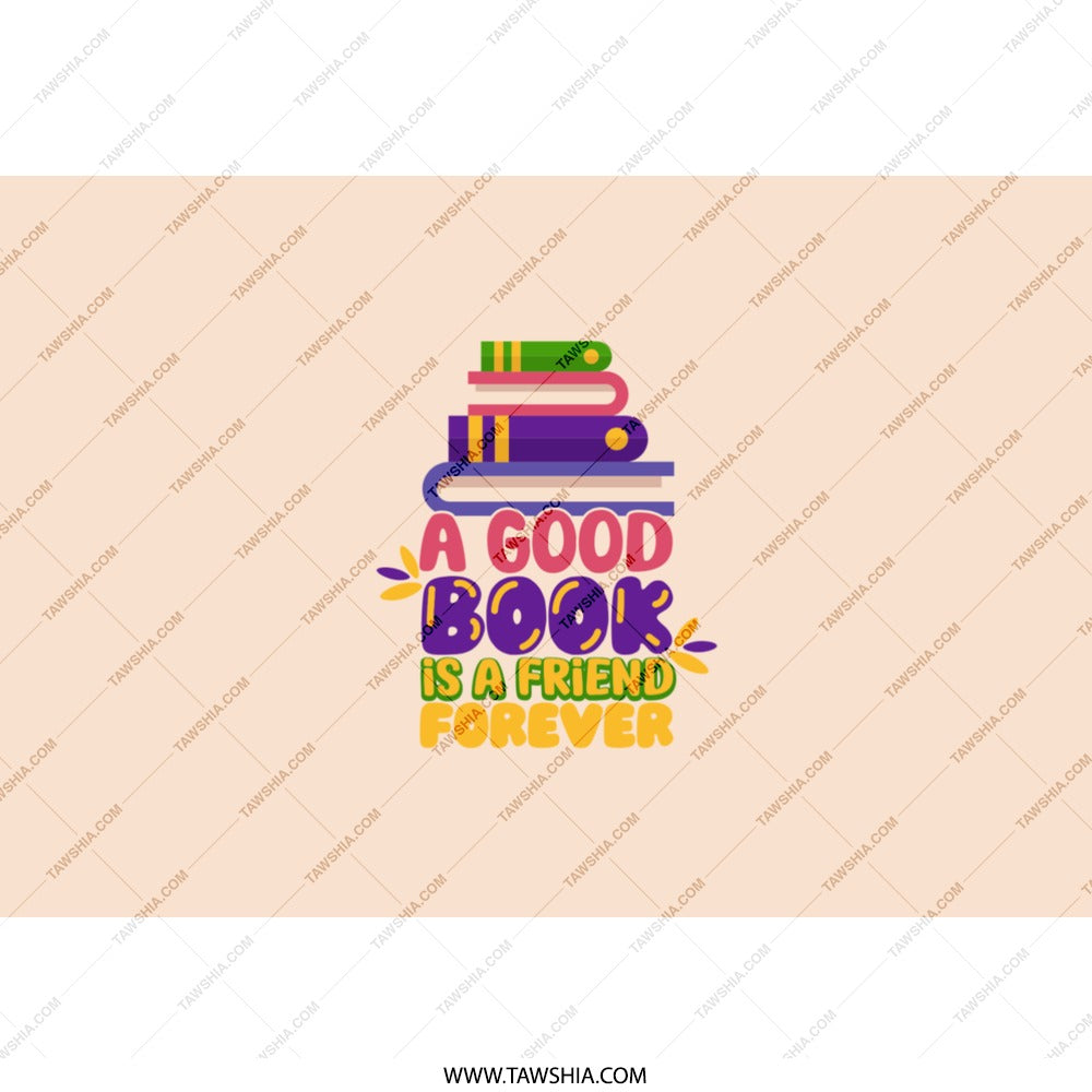 Book Lover Tumbler, Good Book Friend Forever, Reader Tumbler, Bookworm Gift, Unique Tumbler, Cute Tumbler, Gift for Book Reader - Tawshia