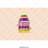 Book Lover Tumbler, Good Book Friend Forever, Reader Tumbler, Bookworm Gift, Unique Tumbler, Cute Tumbler, Gift for Book Reader - Tawshia