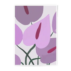 Anthurium Photographic Print, Floral Art, Botanical Wall Decor, Modern Home Decor, Abstract Flower Print - Tawshia