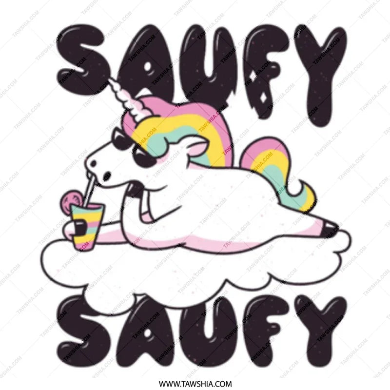 Saufy Saufy Unicorn Design Relaxed Look product type