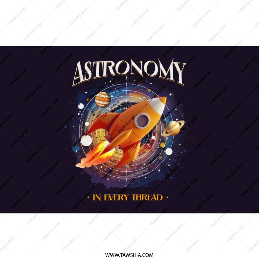 Astronomy Rocket Graphic Design Art product type
