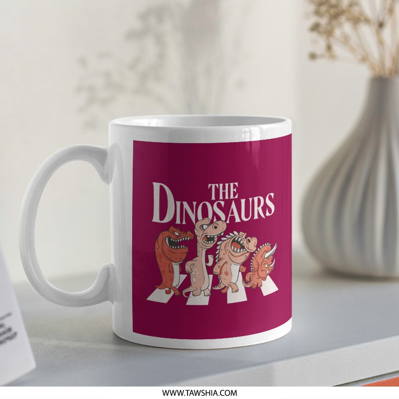 The Dinosaurs Funny Animated Characters Mug product