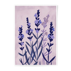 Lavender Field Photographic Print, Botanical Wall Art, Floral Decor, Purple Flower Print, Home Decor, Nature Art Print, Modern Art - Tawshia