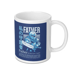 Father Blue Knight Mug Unique Fun Drinkware product type
