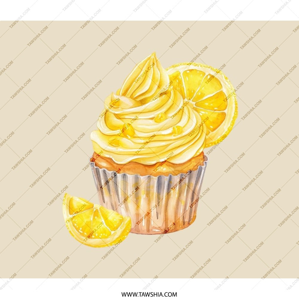 Lemon Cupcake Backpack, Sweet Treat Design, Stylish Travel Bag, Cute Backpack, Foodie Gift, Unique School Bag, Trendy Backpack, Everyday - Tawshia