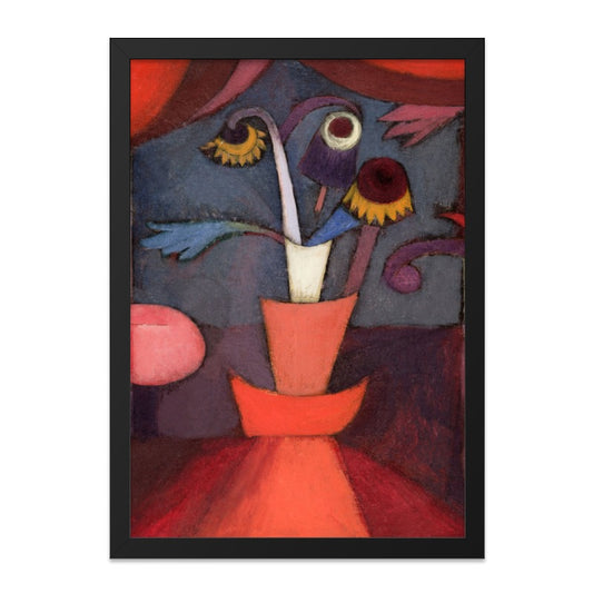 Paul Klee Still Life Wall Art, Abstract Floral Print, Modern Art Decor, Flower Vase Painting, Colorful Art, Home Decor, Fine Art Print - Tawshia