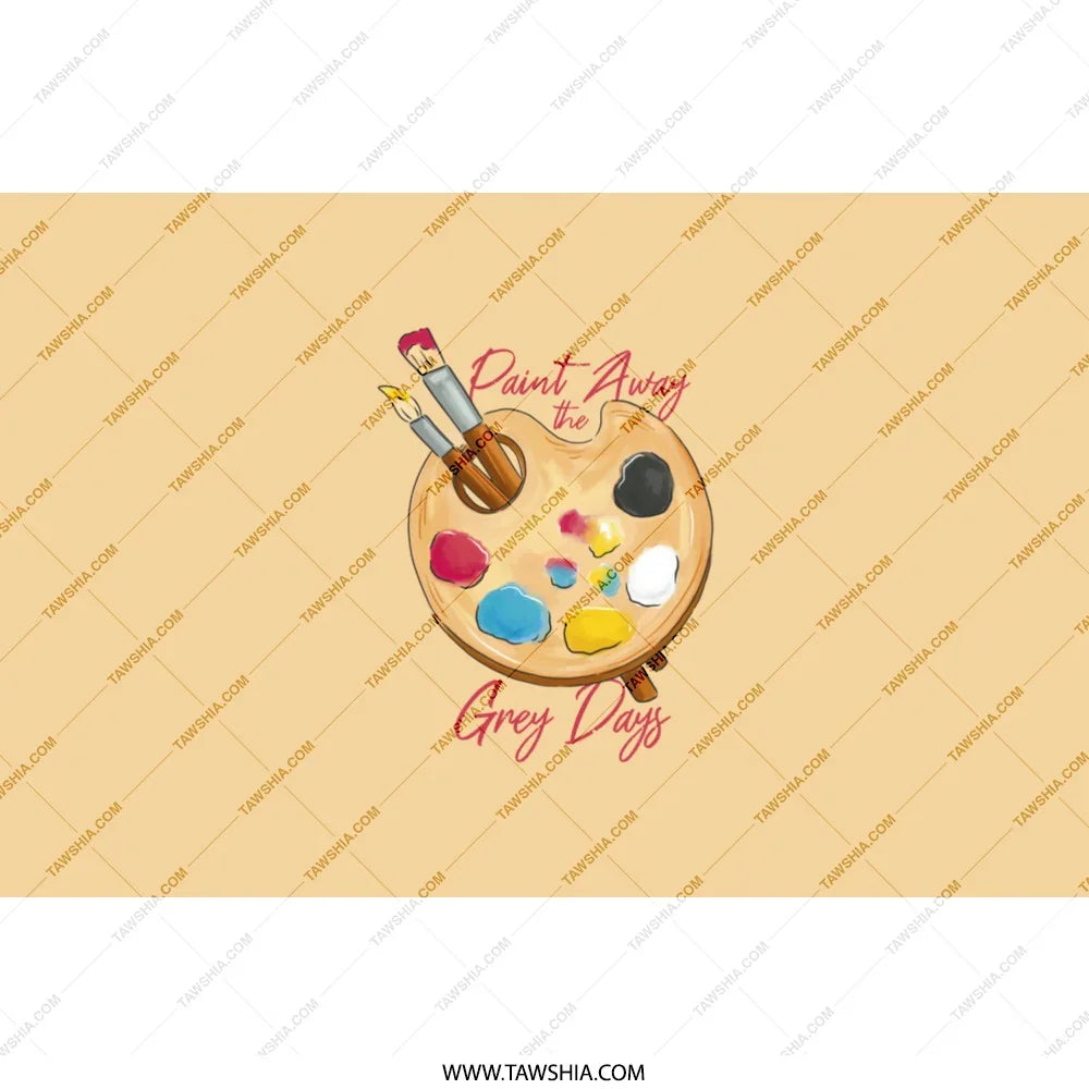 Paint Away the Grey Days Art Palette product