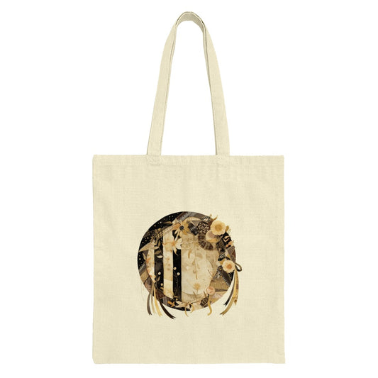 Floral Collage Tote Bag, Artsy Design, Unique Everyday Bag, Elegant Gift Idea, Shoulder Bag, Shopping Tote, Stylish Tote - Tawshia