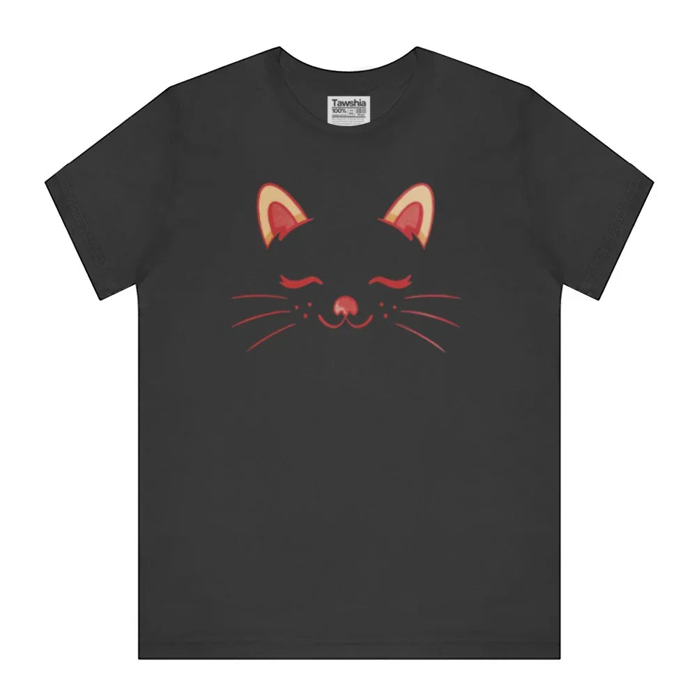 Adorable Cat Face Graphic Perfect for Any Cat Lover product type