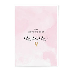 Best Mum Photographic Prints, Mother's Day Prints, Gift for Mum, Watercolour Art, Mum Wall Art, Mum Decor, Modern Prints, Home Decor - Tawshia
