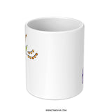 Cute Plant Mug, Floral Mug, Potted Plant Mug, Unique Mug, Coffee Mug, Tea Mug, Gift Mug, Office Mug, Kitchen Decor Mug, Plant Lover Gift - Tawshia