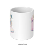 Retro Camera Mug, Pastel Aesthetic Mug, Vintage Camera, Photo Gift, Photography Lover Gift, Camera Lover Mug, Artsy Mug - Tawshia
