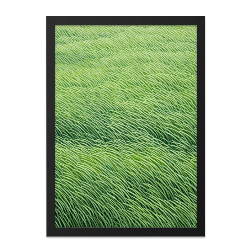 Abstract Green Field Wall Art, Modern Nature Print, Minimalist Art Decor, Fine Art Photography, Home Decor Wall Art - Tawshia