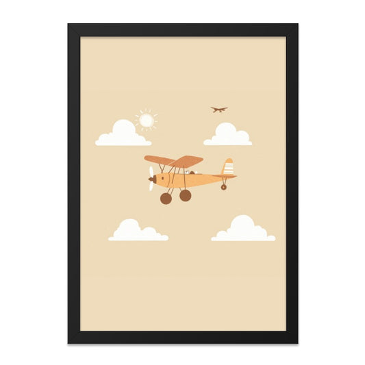 Airplane Wall Art, Nursery Decor, Kids Room Art, Aviation Print, Childrens Wall Art, Airplane Poster, Airplane Gift, Boys Room Decor - Tawshia