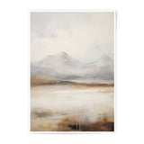 Abstract Mountain Photographic Print, Landscape Art Print, Neutral Tones, Wall Decor, Modern Home Decor, Nature Photography - Tawshia