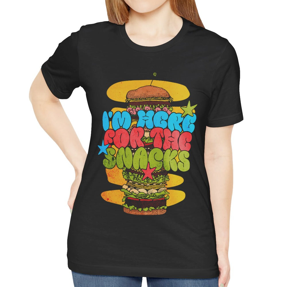 I'm Here For The Snacks Graphic Tee product