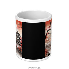 Traditional Japanese Landscape Art Mug product