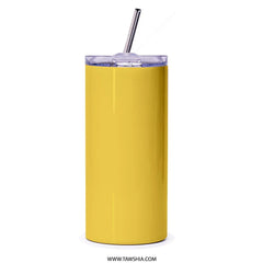 Macaron Lemon Tumbler, Sweet Treats Tumbler, Food Lover Gift, Dessert Design Tumbler, Stainless Steel Tumbler, Refreshing Drinkware - Tawshia