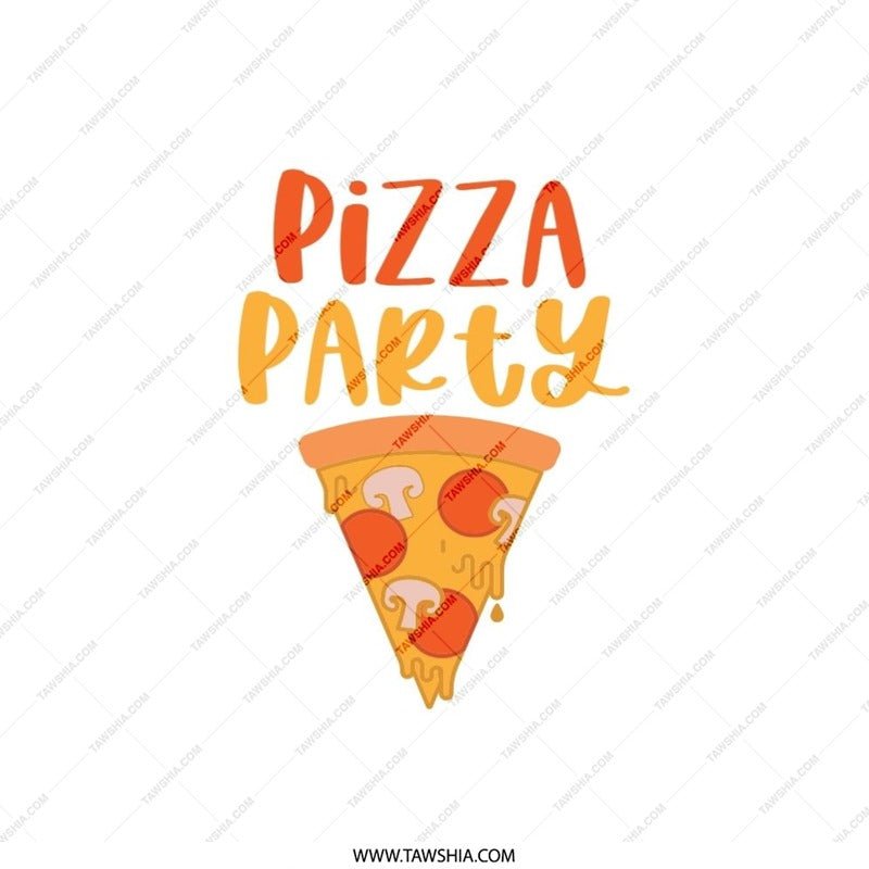 Pizza Party Pillow, Foodie Throw Pillow, Pizza Lover Gift, Funny Home Decor, Cute Couch Pillow, Dorm Decor, Home Decor Pillow - Tawshia