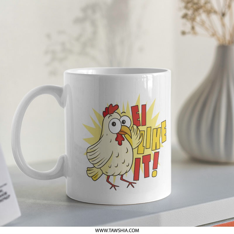 Funny El Cluck It Design Mug for Coffee Lovers product