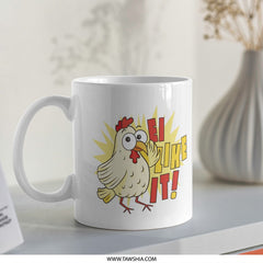 Funny El Cluck It Design Mug for Coffee Lovers product