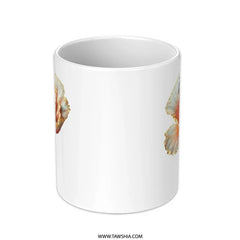 Poppy Flower Mug, Floral Coffee Mug, Botanical Art, Flower Lover Gift, Unique Mug, Spring Decor, Office Mug, Tea Mug - Tawshia