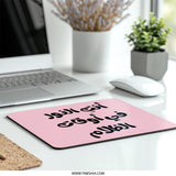 Arabic Quote Mouse Pad, Inspirational Desk Decor, Unique Office Gift, Motivation, Calligraphy Art Mousepad, Aesthetic Work Space Decor - Tawshia