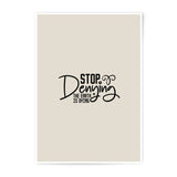 Stop Denying Photographic Prints, Environmental Prints, Earth Dying Poster, Climate Change Art, Activist Prints, Eco Friendly Art - Tawshia