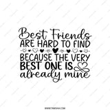 Best Friend Pillow, Friend Quote Pillow, Friendship Pillow, Best Friend Gift, Decorative Throw Pillow, Bestie Pillow - Tawshia