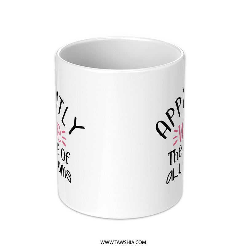 Apparently We Are The Source of All Problems Mug, Funny Mug, Gift Mug, Problem Mug, Sarcastic Mug, Novelty Mug, Statement Mug - Tawshia