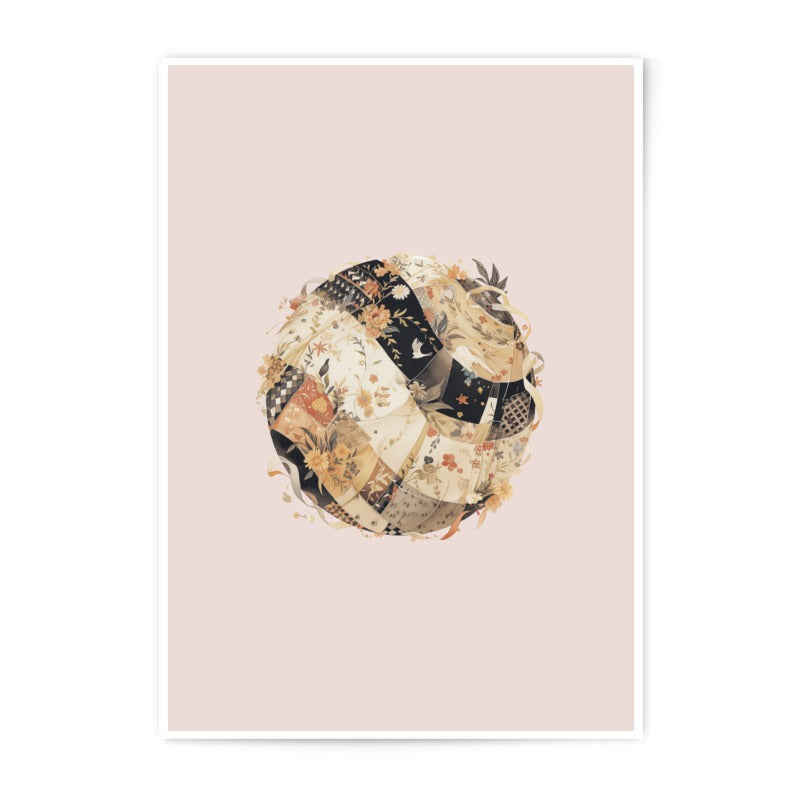 Floral Globe Photographic Prints, Art Prints, Wall Decor, Unique Prints, Home Decor Prints, Decorative Prints, Stylish Prints - Tawshia