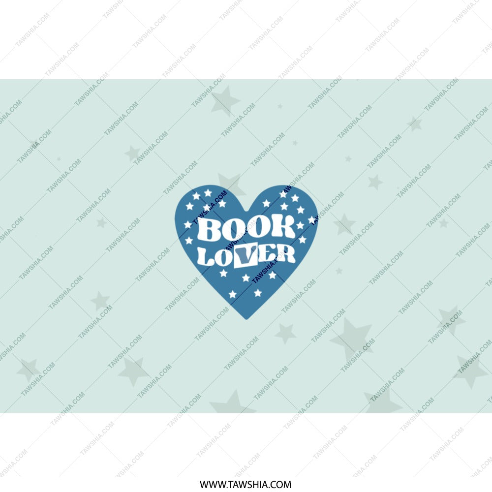 Book Lover Tumbler, Heart Tumbler, Bookish Gift, Book Reader Gift, Librarian Tumbler, Book Club Gift, Books, Reading Tumbler - Tawshia