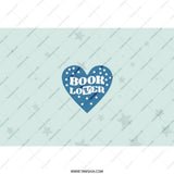 Book Lover Tumbler, Heart Tumbler, Bookish Gift, Book Reader Gift, Librarian Tumbler, Book Club Gift, Books, Reading Tumbler - Tawshia