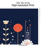 Abstract Floral Photographic Print, Botanical Wall Art, Modern Art Print, Flower Illustration, Home Decor, Minimalist Print, Floral Artwork - Tawshia