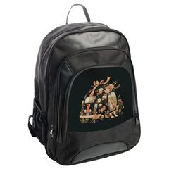 Floral Camper Van Backpack, Cute Car Design, Travel Backpack, Unique Backpack, Fashionable Backpack, Everyday Backpack, Gift for Travelers - Tawshia