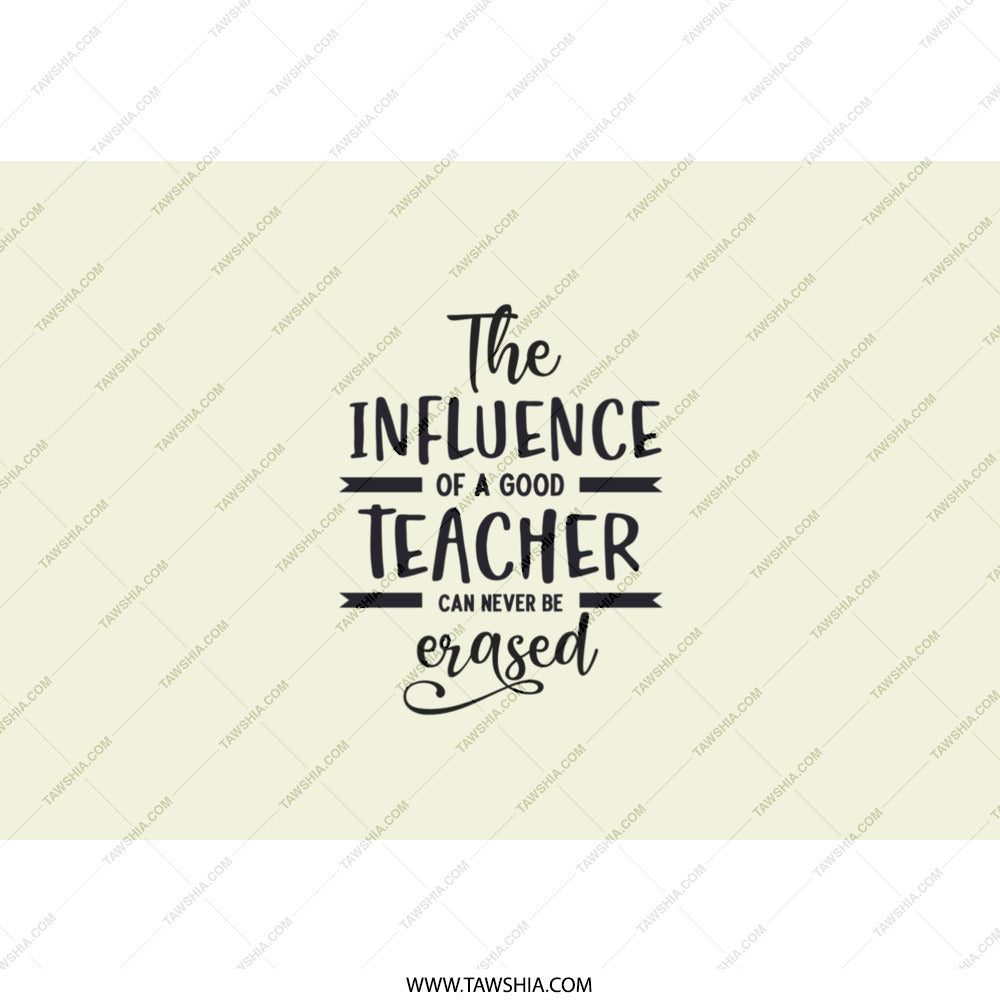 Teacher Tumbler Gift, Teacher Appreciation Gift Idea, Influence of a Good Teacher, End of Year Teacher Gift, Teacher Thank You Present - Tawshia