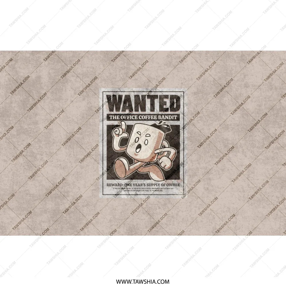 Wanted The Office Coffee Bandit Poster product