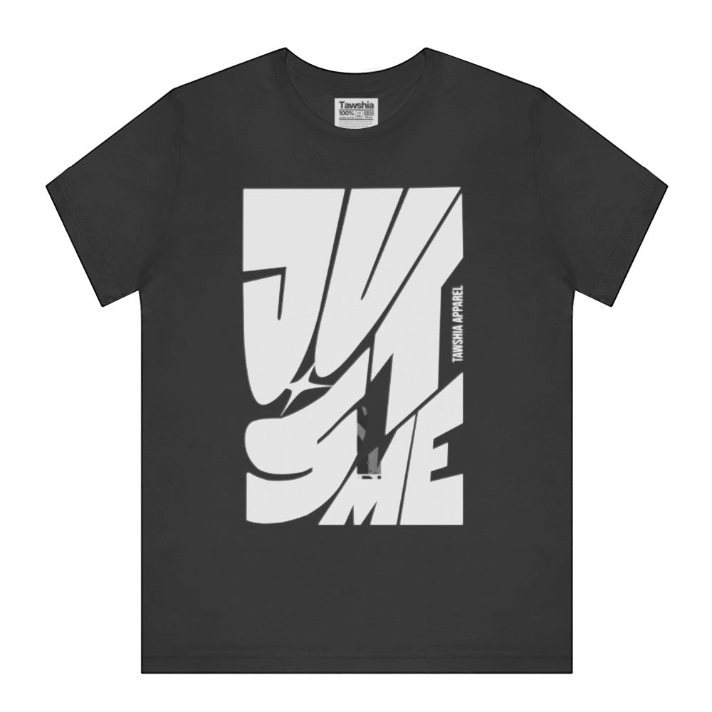 Just Me Graphic Tee Stylish and Unique Print product type