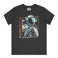 Explore More Space Graphic on Black T-Shirt product