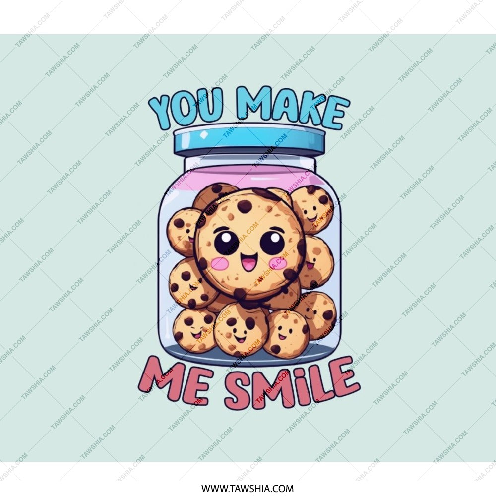 Cookie Jar Backpack, Cute Cookies, Sweet Treat Backpack, You Make Me Smile Backpack, Unique Backpack, Everyday Backpack, Bookbag - Tawshia