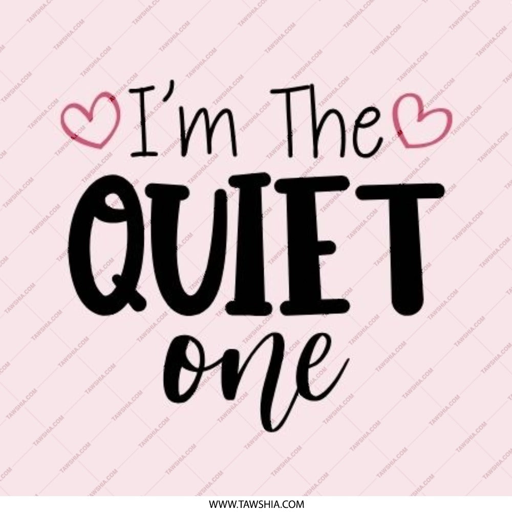 Quiet One Pinback Button, Introvert Gift, Funny Personality Badge, Sarcastic Humor Button, Pink Heart, Anti Social Button - Tawshia