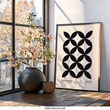Bauhaus Wall Art Print, Geometric Wall Decor, Modern Art Print, 1919 Bauhaus Design, Minimalist Wall Art, Home Decor, Wall Art - Tawshia