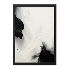 Abstract Wall Art, Black and White Art, Modern Art Print, Minimalist Wall Decor, Contemporary Art, Fluid Art, Home Decor - Tawshia